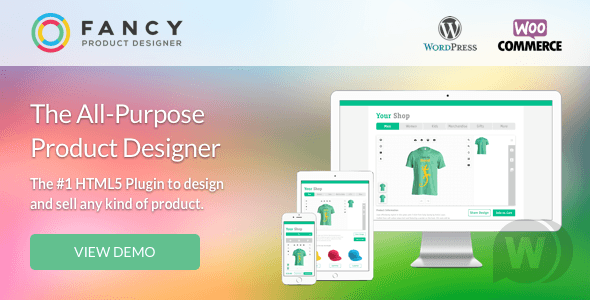 Fancy Product Designer For WooCommerce