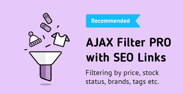 OpenCart AJAX Filter PRO with SEO Links (Must Have for Google)