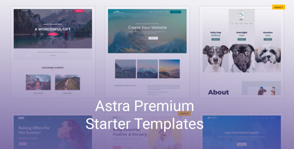 Astra Premium Starter Templates