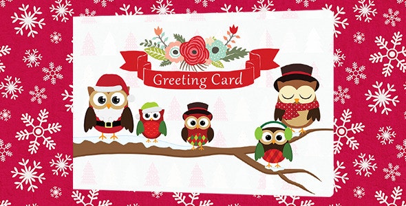 Business Christmas Greeting Card