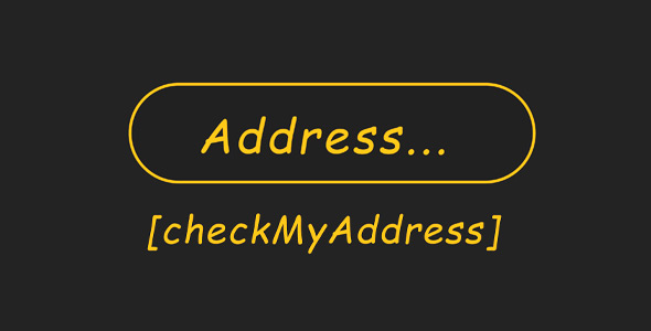 Check My Address for WooCommerce