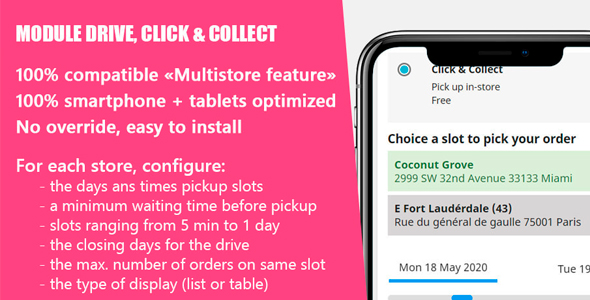 Drive and Click & Collect / Pick up in-store