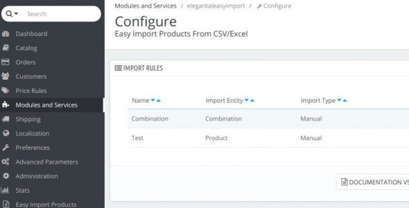 Модуль Easy Import Products From CSV, EXCEL, XML, JSON, TXT