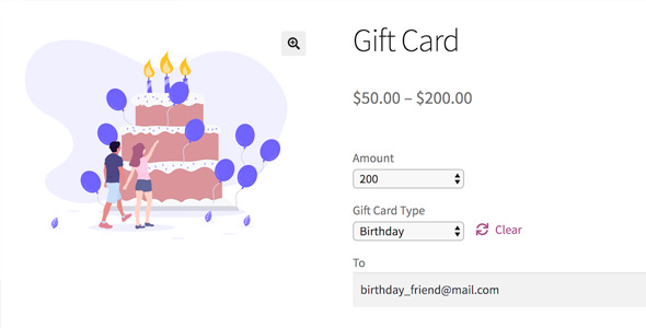 WooCommerce Gift Cards
