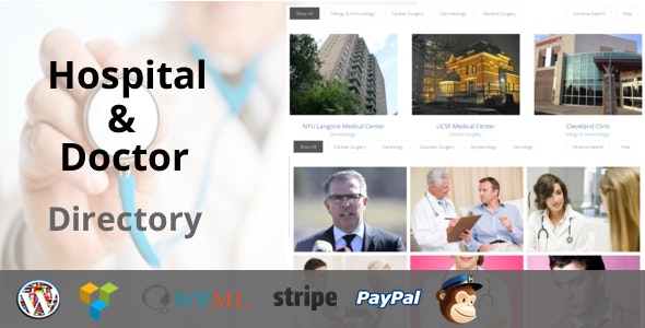 Hospital & Doctor Directory WordPress Plugin