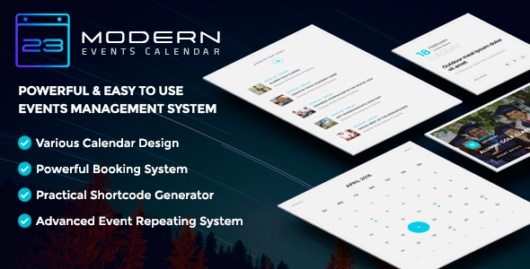 Webnus Modern Events Calendar Pro 7 5 1 plus Addons The best event