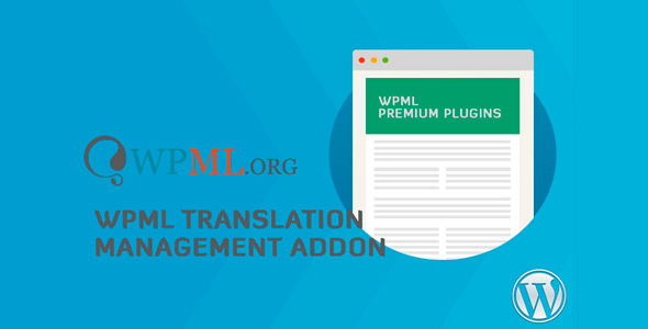 WPML Translation Management Addon