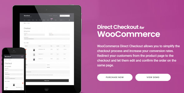 WooCommerce Direct Checkout PRO By QuadLayers
