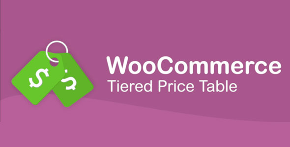 WooCommerce Tiered Price Table Premium
