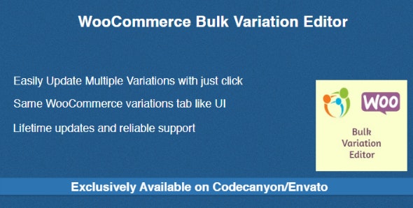 WooCommerce Bulk Variation Editor
