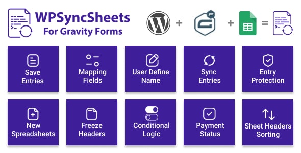 WPSyncSheets For Gravity Forms