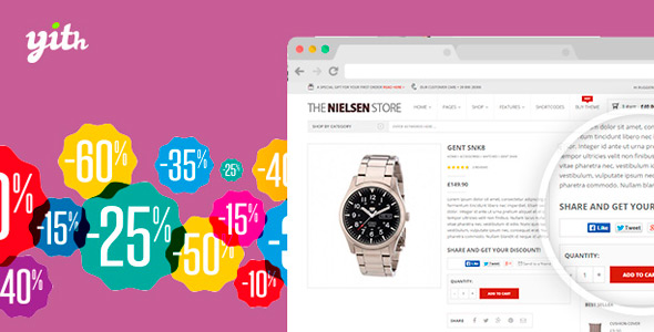 YITH WooCommerce Share for Discounts