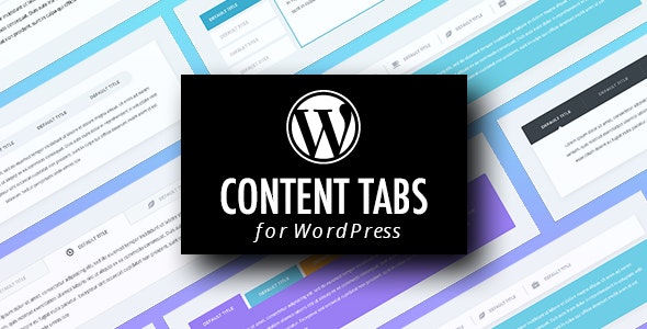 WordPress Content Tabs Plugin with Layout Builder