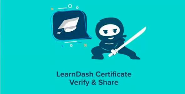 LearnDash Certificate Verify & Share