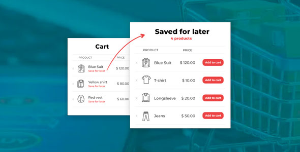 YITH WooCommerce Save for later