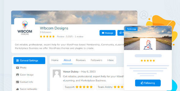 BuddyPress Business Profile