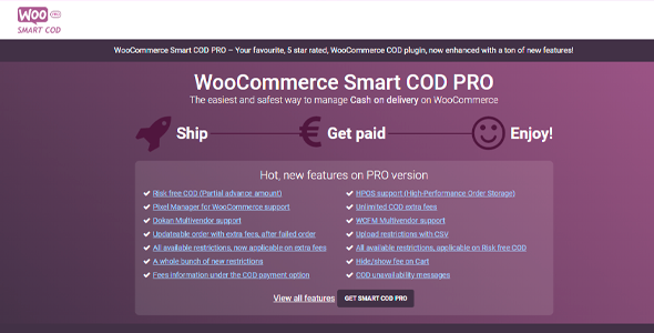 WooCommerce Smart COD PRO
